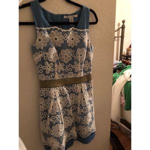 Reserved for @goesbylex denim like floral dress